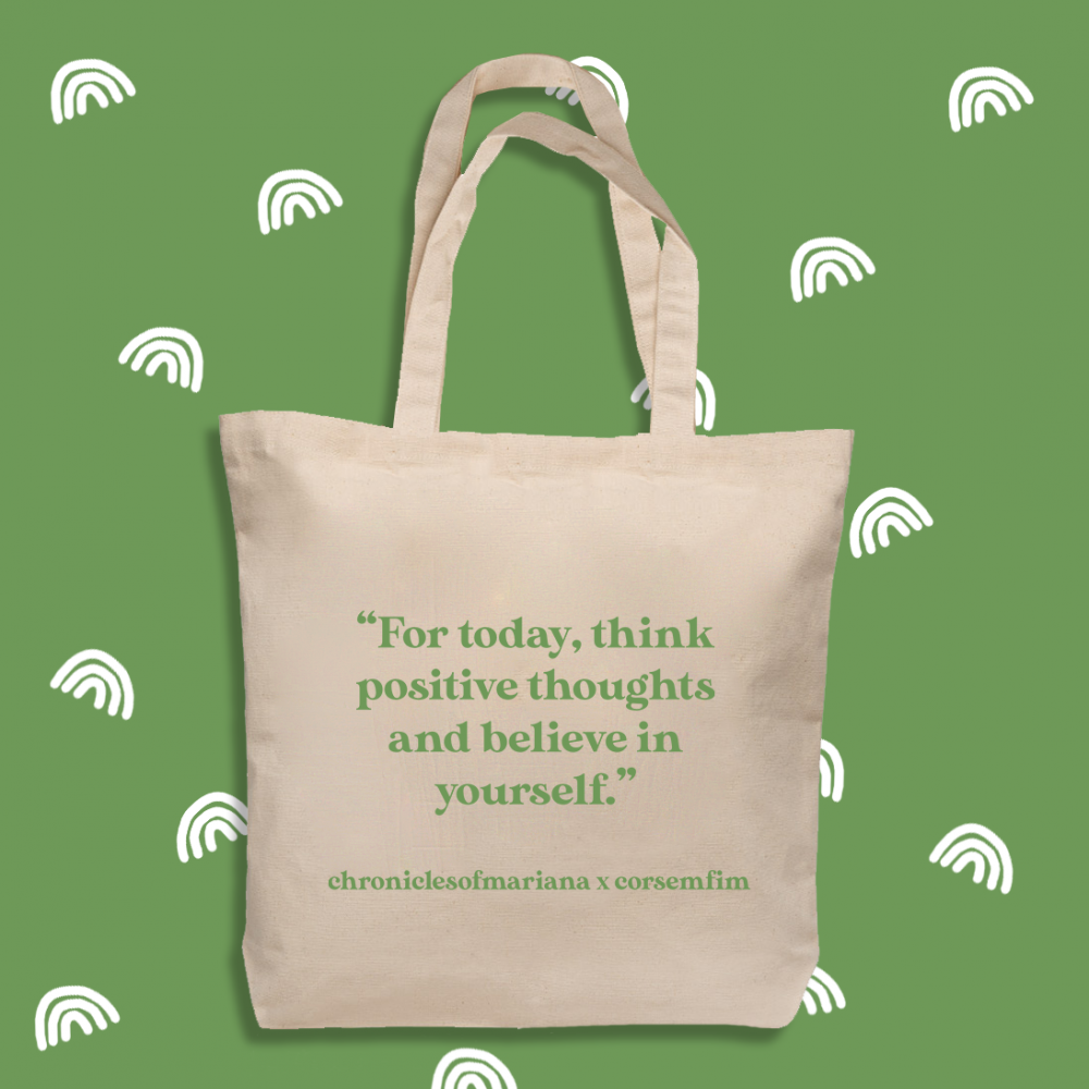 CHRM | Tote Bag | Think positive thoughts