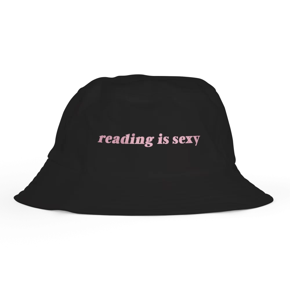 CHRM | Bucket Hat Preto | reading is sexy