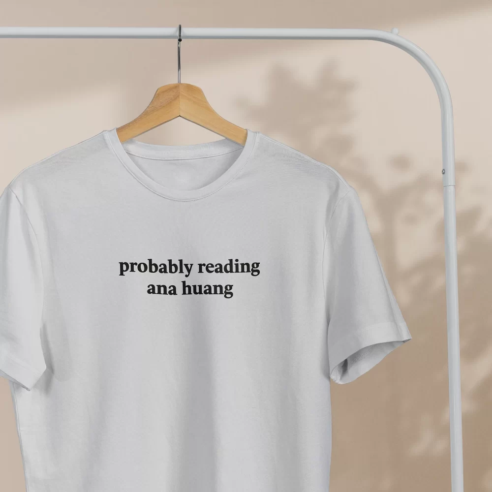 CHRM | T-shirt Branca | probably reading